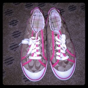 Authentic Coach tennis shoes